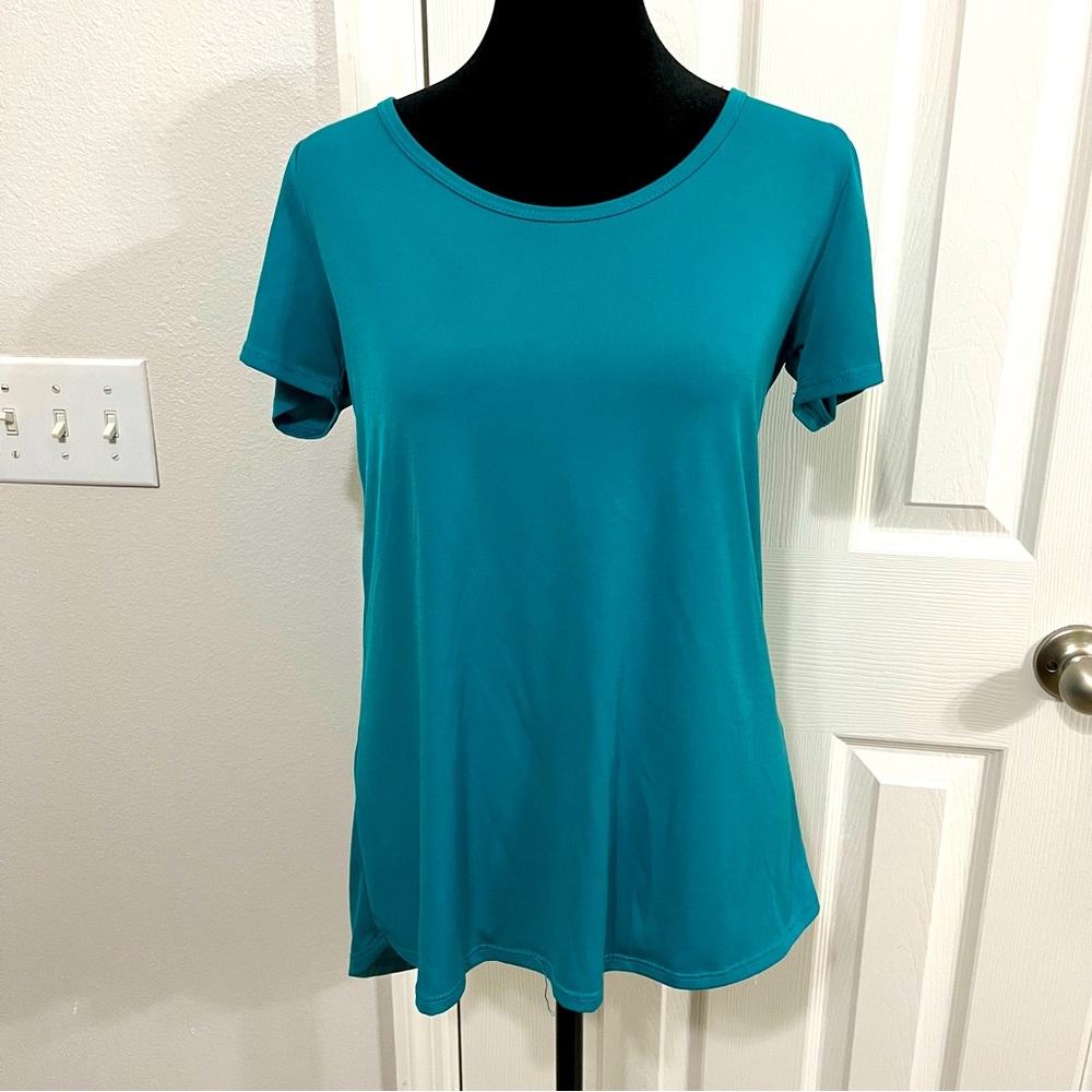 Lularoe teal blue tunic XXS